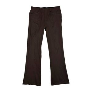 Betabrand Size SP PullOn Bootcut Dress Pants Yoga Tummy Control Ponte Knit Brown